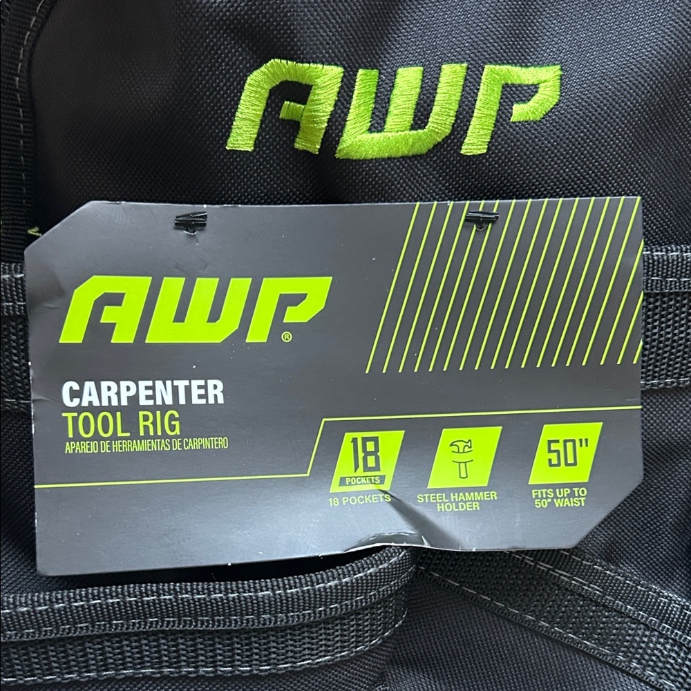 NWT AWP Carpenter Tool Rig - Picture 5 of 15
